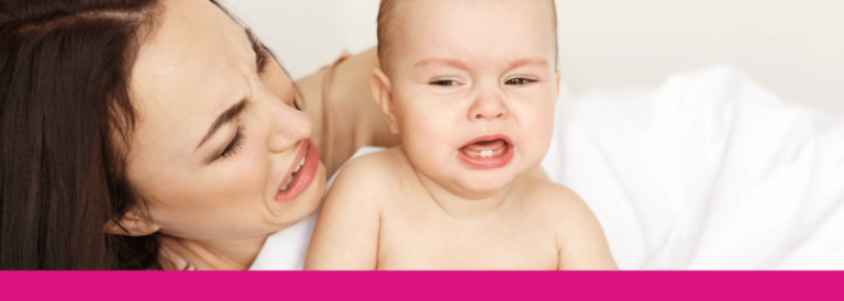 La dentición temporal de tu bebé y las rozaduras del pañal