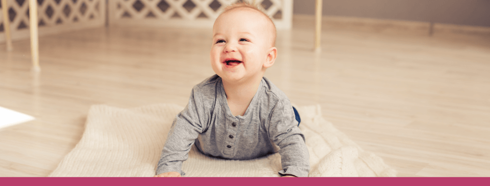 Tummy time y sostén encefálico del bebé