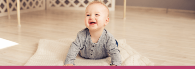 Tummy time y sostén encefálico del bebé